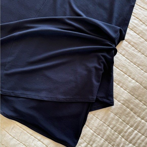 Lida Baday navy blue fit & flare jersey dress size 8 - Picture 5 of 7